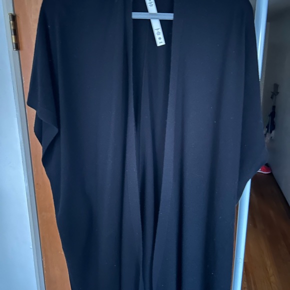 Lululemon xs/s Merino Wool Short Sleeve Wrap Cardigan - Picture 2 of 4